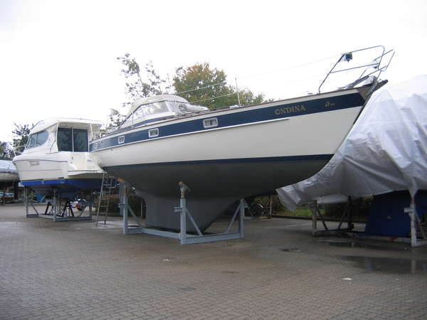 Ondina im Winterlager